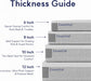 6 Inch Twin Mattress for Kids, Bamboo Cover Memory Foam Bed