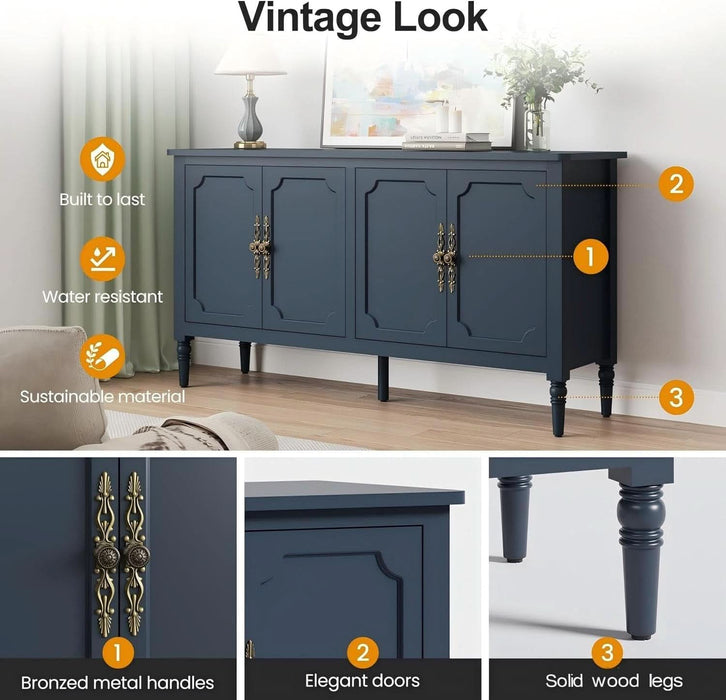 Sideboard Buffet Cabinet with Storage, Kitchen Buffet Cabinet