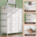 White 10 Drawer Dresser With Customizable Compartments