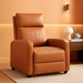 Recliner Chair for Living Room Reading Chair Home Theater Seating Reclining Chair Recliner Sofa Winback Chair Single Sofa Modern Easy Lounge with PU Leather Padded Seat Backrest