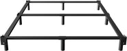 7 Inch Queen Bed Frame for Box Spring and Mattress, Black