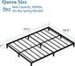 7 Inch Queen Bed Frame Heavy Duty Low Profile Metal Platform
