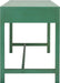 Home Collection Esther Turquoise 2-Drawer Desk
