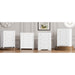 White 5-Drawer Dresser with Deep Space