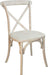 2-Pack Lime Wash X-Back Chair