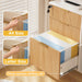 Natural Oak Industrial Grade Filing Cabinet Drawers