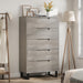 5 Dresser for Bedroom, 50.5" Vertical Dresser Drawer with Storage