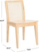 Home Collection Benicio Natural Rattan Dining Chair (Set of 2) DCH1005D-SET2