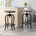 Farmdale Barstool, Antique + Pewter