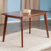 94848 Shaye Dining Table, Walnut, 47.2X29.53X29.13