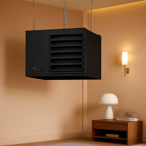 F260560 Big Maxx MHU80NG Natural Gas Unit Heater, 80,000 BTU, Black