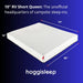 Short Queen - 10 Inch RV Mattress - 60X74, Aquasoft Memory Foam Mattress, Medium Firm, Breathable Diamond Soft Cover Fabric, Certified Safe Foam, Bed in a Box Mattress, Made in Mississippi