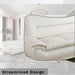 Leather 2 Piece Sofa Set, Sectional Couch, Modern Sofa for Living Room, Bedroom - B-Creamy White