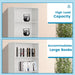 71" Tall 6-Tier Bookshelf, Large Open Display Bookcase with Ample Storage, Floor Standing Book Shelf for Living Room, Home Office, Bed Room, White