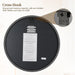 round Mirror 36 Inch, Linen-Texture Circle Wall Mirror for Bathroom, Bedroom, Entryway, Living Room，Gold