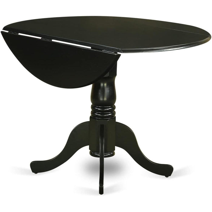 DLGR3-BLK-W Dining Table Set