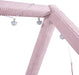 Full Sized House Shaped Corduroy Daybed PowderPink