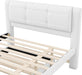 Full Size Upholstery Platform Bed with Trundle,Trundle Can Be Flat or Erected, Modern Bed Frame with Linen Headboard for Kids, Adults, No Box Spring Needed, Beige