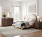 47" Wide 6 Drawer Dresser for Bedroom, Skeleton Line Design