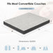 4-Inch Memory Foam Sofa Mattress Queen Size