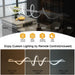 47.24Inch Dimmable LED Pendant Light Fixture Dining