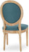 Phinnaeus Fabric Dining Chairs, 2-Pcs Set, Dark Teal