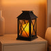 Candle Warmer Lamp with Timer,Compatible with 3 Wick Candles/Large Candel Jars,Vintage Lamp Candle Warmer Lantern,Dimmable Candle Lamp Warmer Farmhouse,Fully Enclosed Designed and Hanging Up-Black