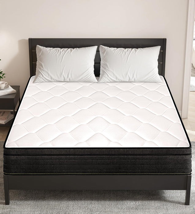 Full Hybrid Mattress Medium-Firm, 12", CertiPUR-US Certified