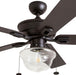 52 Inch Modern Farmhouse Integrated Led Ceiling Fan