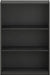 JAYA Simple Home 3-Tier Adjustable Shelf Bookcase, Black
