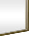 56" X 21" Full-Length Baroque Arch Mirror, Bronze