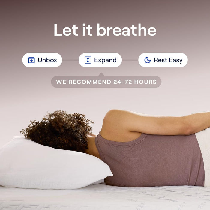 Luxe 14” King Mattress - Medium Firm - Contouring Memory Foam - Cooling Upgrade - 3” Pressure Relief Layer - Responsive Support - Mattress in a Box - 365-Night Trial & Forever Warranty