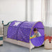 Pop up Bed Tent Twin Size Canopy Playhouse Privacy Stars Purple Kid Toddler Gift