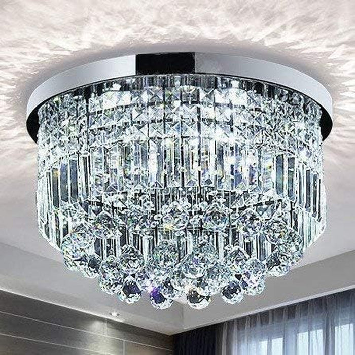 Saint Mossi K9 CrystalRaindropCeilingLight Mount ElevenIn