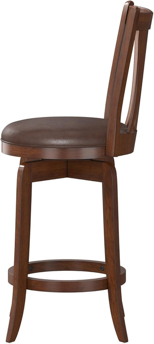 Savana Swivel Counter Stool, Cherry