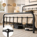 Full Size Metal Platform Bed Frame, Black