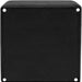 Home Decor Storage Ottoman with Tray Top|Upholstered Modern Square Storage Ottoman with Storage for Living Room & Bedroom, Black Faux Leather