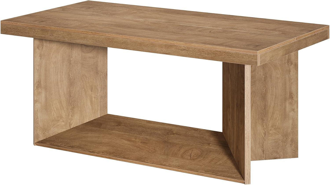 63-Inch Dining Table for 4-6, Farmhouse Kitchen Table with Heavy Duty Pedestal, Rectangular Wooden Dinner Furniture for Home, Dining Room, Living Room, Brown