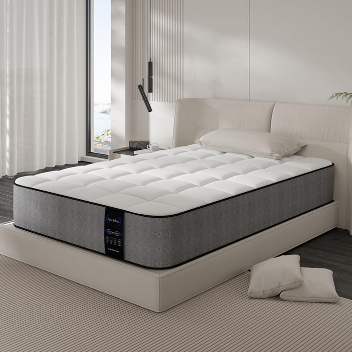 Twin Mattress, 8 Inch Hybrid Cool Memory Foam Twin Size Mattress in a Box