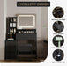 36 Inch Customizable Illuminated Vanity Desk Mirror