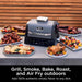 Woodfire Outdoor Grill & Smoker, 6-In-1 Functionality, Grill, Smoke, Bake, Roast, Air Fry, Broil, Authentic Woodfire Flavors, Electric Heat, OG321