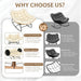 Oversized Wicker Rocking Chair Indoor Outdoor, 450 LBS Heavy Duty Patio Papasan Egg Chair with Cushion, E-Coated Frame Lounge Rocker for Balcony Porch Garden Living Room, Beige