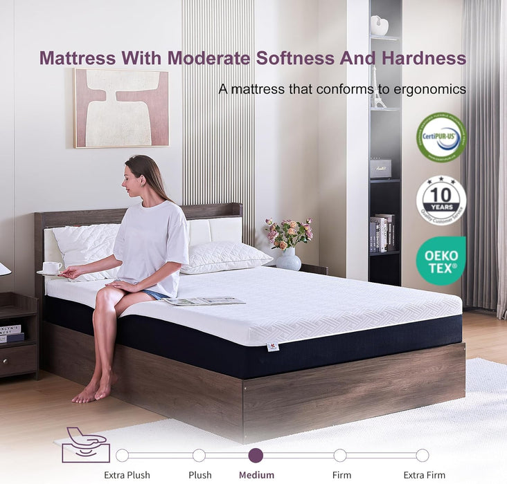 Full Size Orthopedic Cooling MemoryFoam Mattress Pro