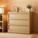 Natural Oak 3-Drawer Dresser With Generous Storage