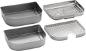 Weber Lumin Versatility Expansion Kit – 4‑Piece Steam, Smoke & Warming Accessory Set for Lumin Electric Grill with Stainless Steel Reservoir and Warming Dishes