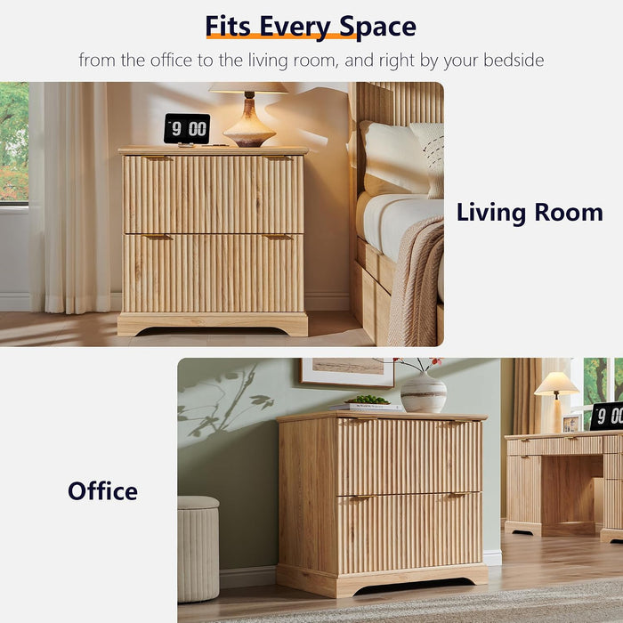 30"File Cabinet W/Charging Station, W/Files Hanging Rod for Letter/Legal/A4