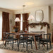 47 Inch BrushedGold Linear Chandelier Island Fixture