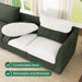 Emerald Green Modular Sleeper Sofa With HiddenStorageCompartment