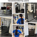 Full Length Stand Mirror on Wheels, Rect, 71X40 In