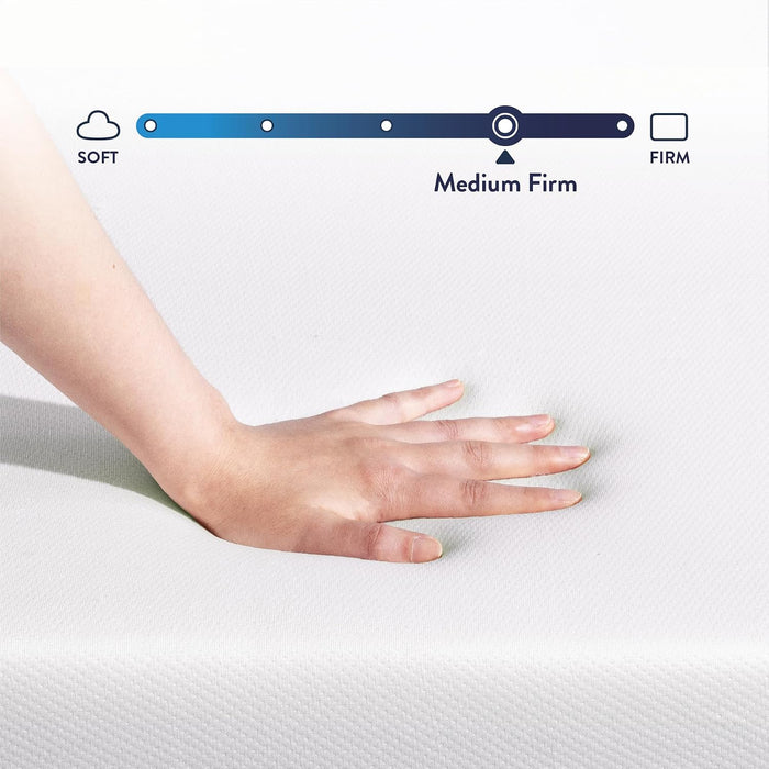 10 Inch Memory Foam Mattress, Medium Firm, Cooling Gel Infused, Certified Safe Foams & Fabric, Mattress in a Box, Queen